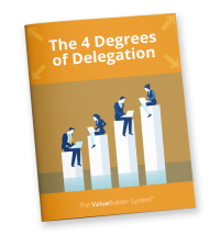 The 4 Degrees of Delegation Ebook Cover